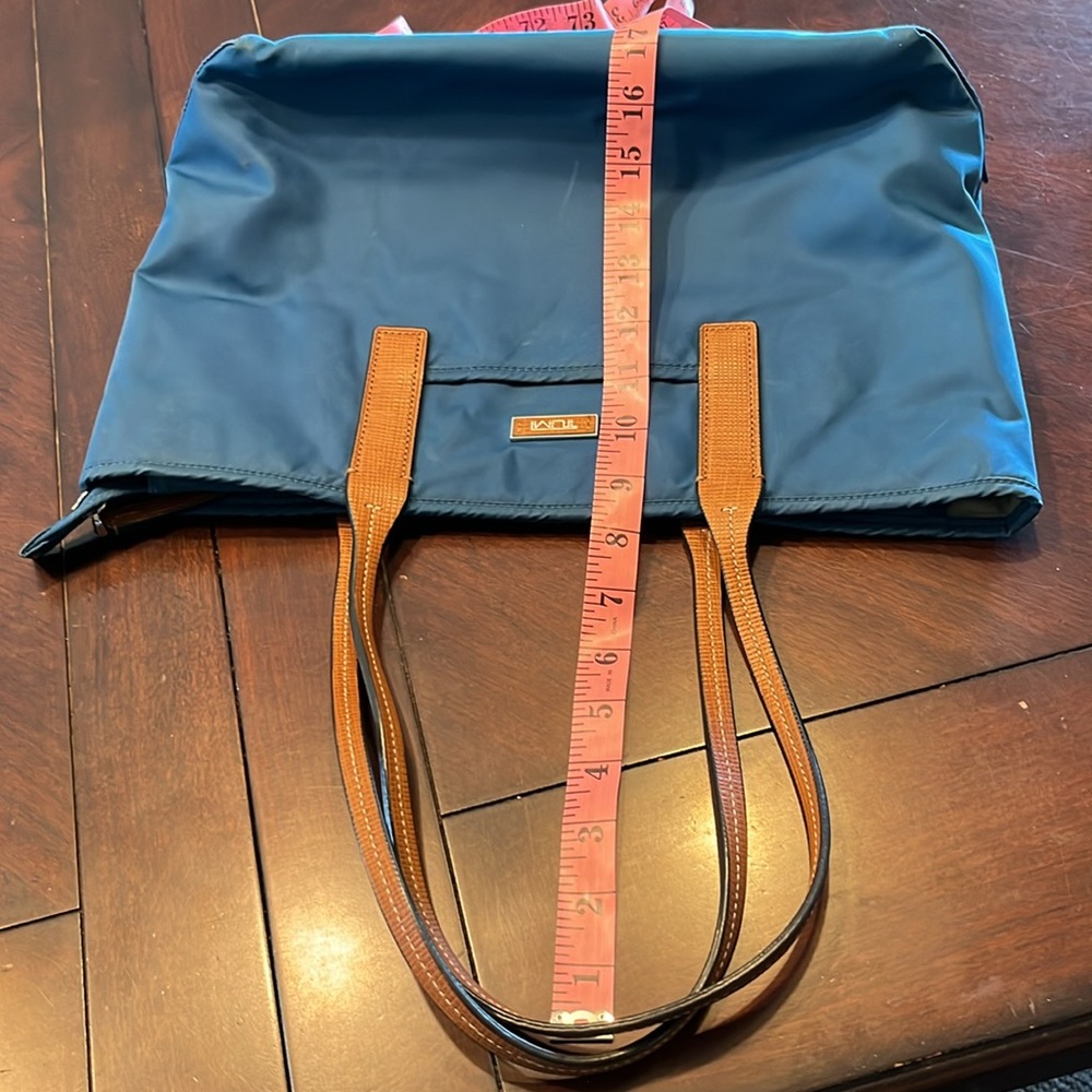 TUMI Canvas Shoulder Bag - Picture 6 of 7